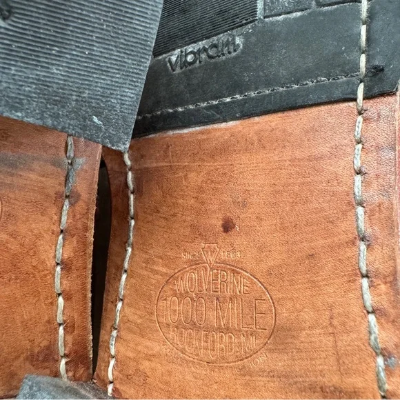 Wolverine 1000 Mile Evans Boots - Picture 8 of 10